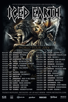 Iced Earth + special guests