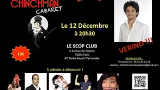 Chinchman Cabaret parrainé par Verino