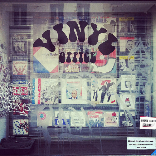 Vinyl Office Shop Paris