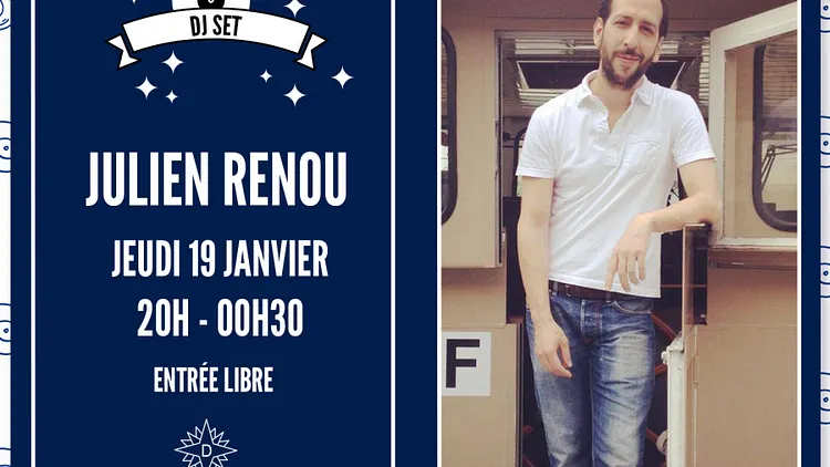 Julien Renou aux platines