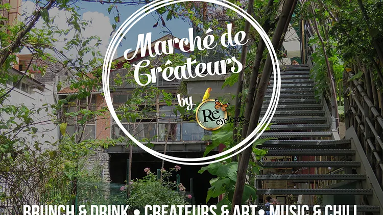 Le marché de créateurs de la REcyclerie