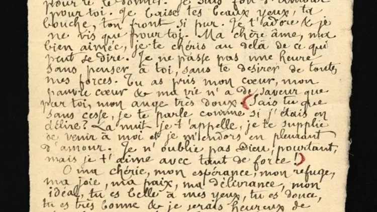 Exposition Je n’ai rien à te dire sinon que je t'aime - Correspondance Amoureuse