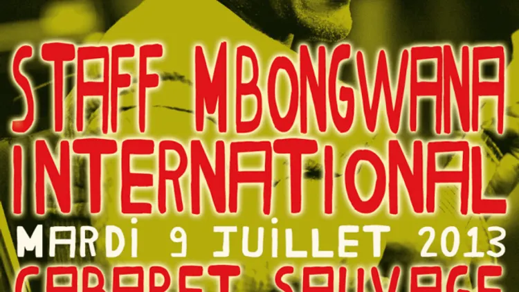 Staff MBONGWANA International   Ex Staff Benda Bilili