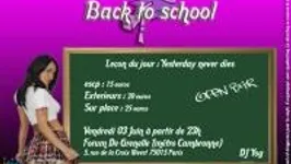 Back To School