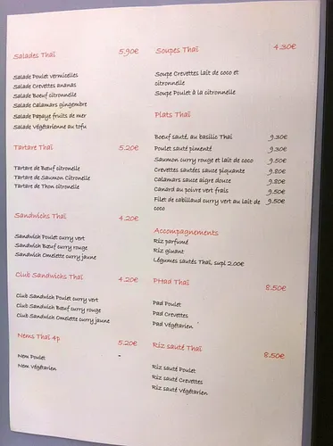Monthaï Restaurant Paris