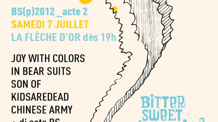 Festival Balades Sonores : Joy With Colors + In Bear Suits + Son Of + Kidsaredead + Chinese Army