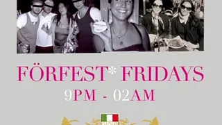 friday Förfest @ VIP room lounge in Paris