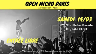Open Micro Paris : Entrée Libre #2