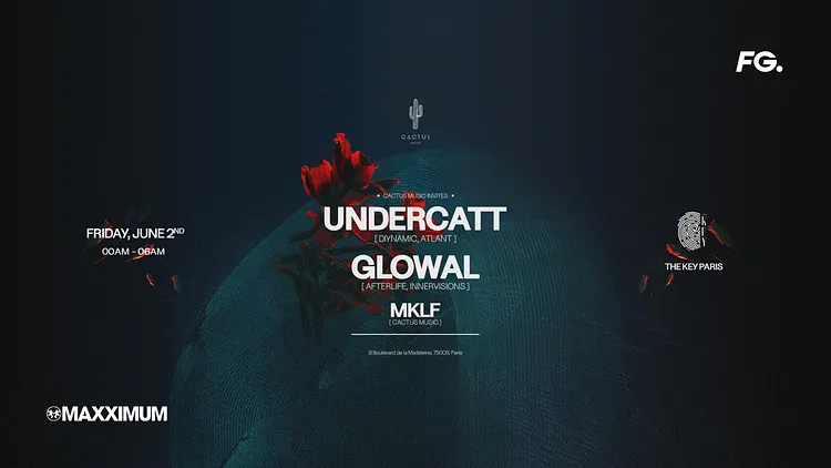 THE KEY X CACTUS MUSIC INVITES UNDERCATT & GLOWAL