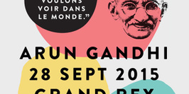 Arun Gandhi au Grand Rex