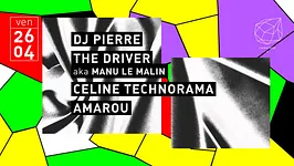 Concrete: DJ Pierre The Driver Celine Technorama Amarou