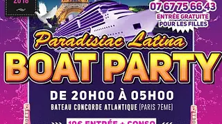 Paradisiac BOAT Latino Fille = Entrée Gratuite