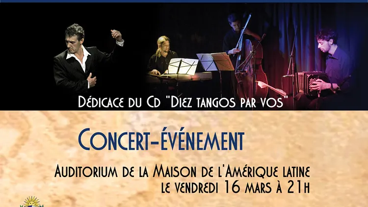 Concert-dédicace Fernando Blasco et Montevideo Tango
