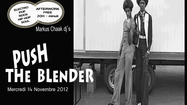 push the blender
