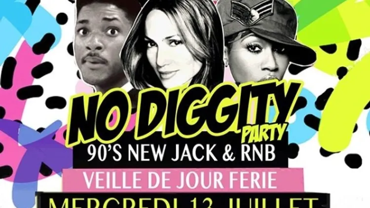NO Diggity Party 100% NewJack & RnB Oldschool