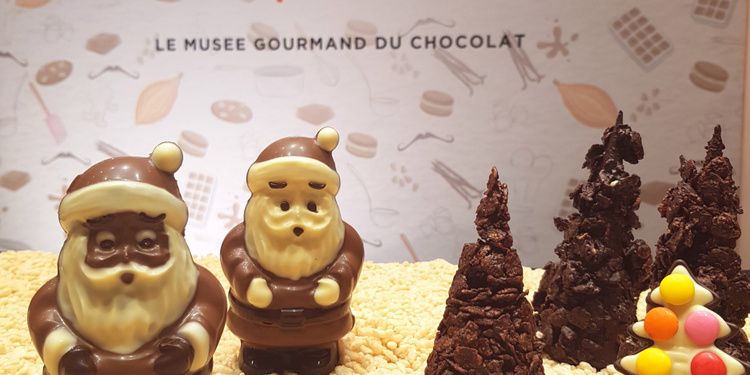 Un Père-Noël à croquer au Musée du Chocolat