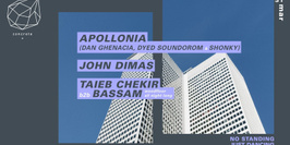 Concrete: Apollonia, John Dimas, Bassam b2b Taïeb Chekir