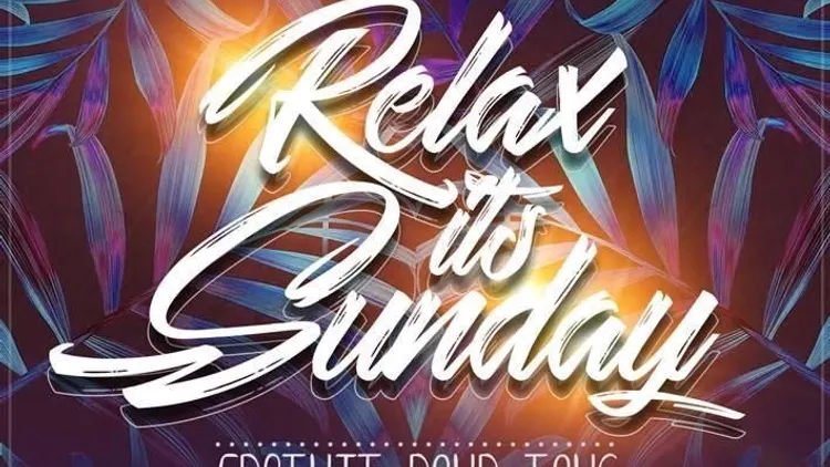 Relax it's sunday