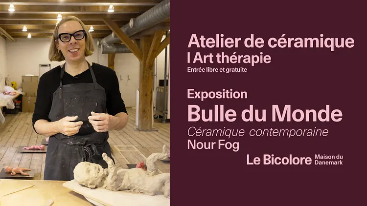 Atelier de céramique avec Anja Kornerup-Bang I ART THÉRAPIE
