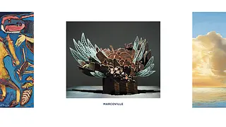 MARBLO, peinture - MARCOVILLE, sculpture - Michèle BATTUT, peinture