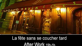 AFTER WORK @ HOTEL PARTICULIER MAXIM'S