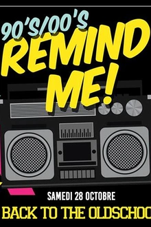 Remind Me Party - HipHop & RnB - Salons du Louvre