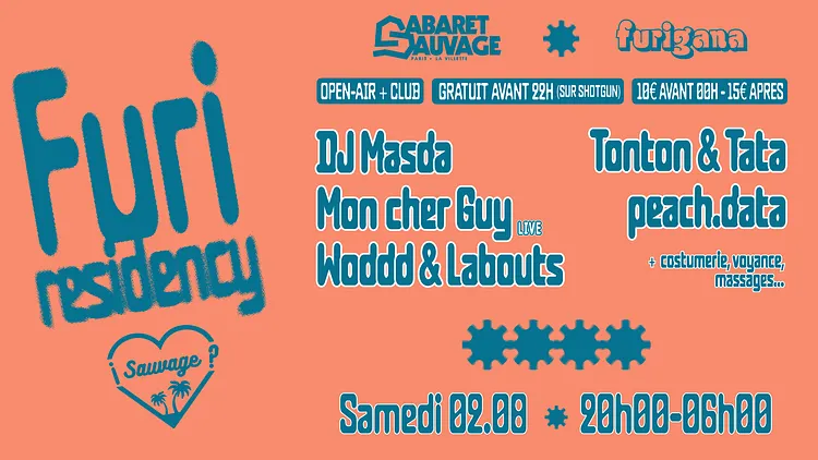 ¡Furi Sauvage : Dj Masda • Mon Cher Guy (Live)...?