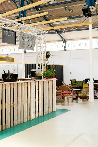 La Halle Flachat Restaurant Bar Asnières-sur-Seine
