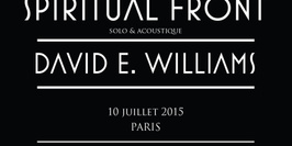 Spiritual Front et David E. Williams en concert