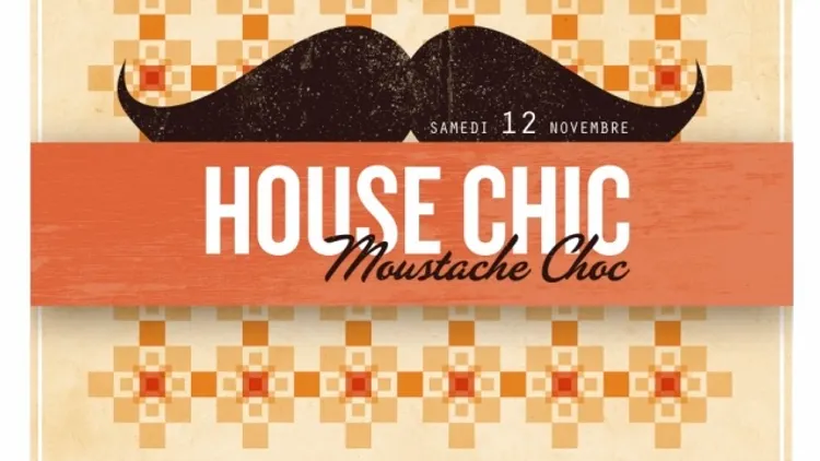 House Chic Moustache Choc