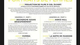 Sur-Mesure : Cycle Mode et Cinéma : Portraits de femmes Part 2