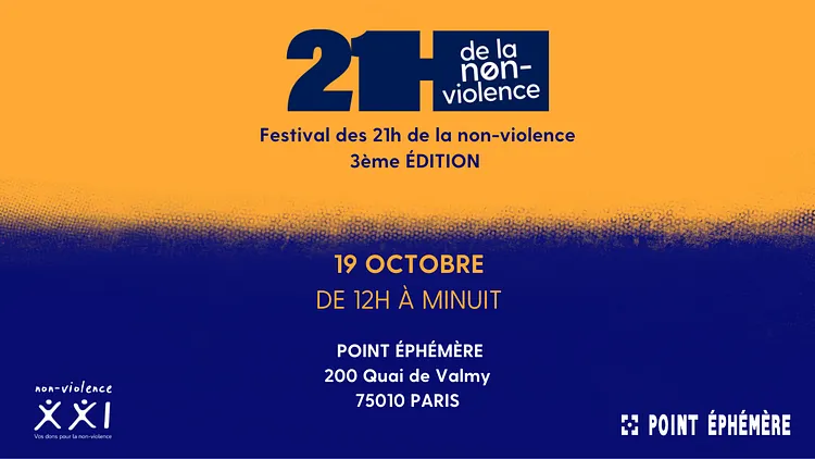 Festival des 21heures de la non-violence