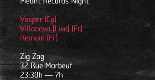 Meant Label Night : Vosper, Villanova live & Remain