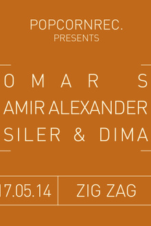 Popcorn Records : Omar S, Amir Alexander, Siler & Dima