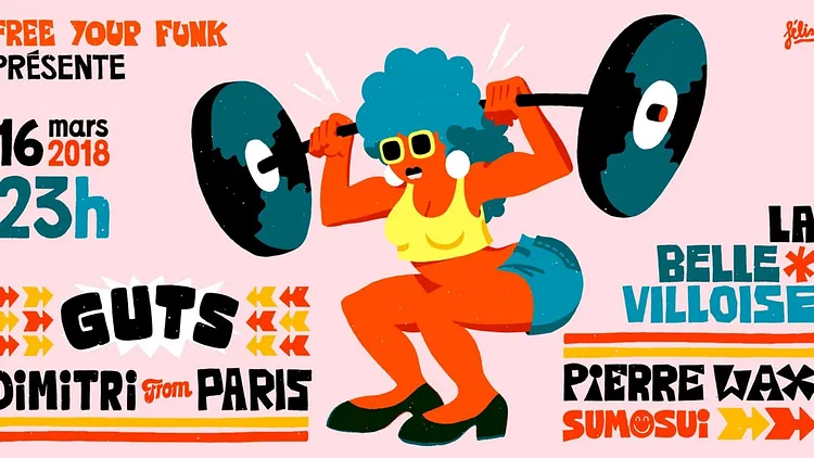 Free your funk special funk & disco : Guts & Dimitri From Paris