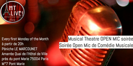 AMT Live! Open Mic Soirées Comédie Musicale