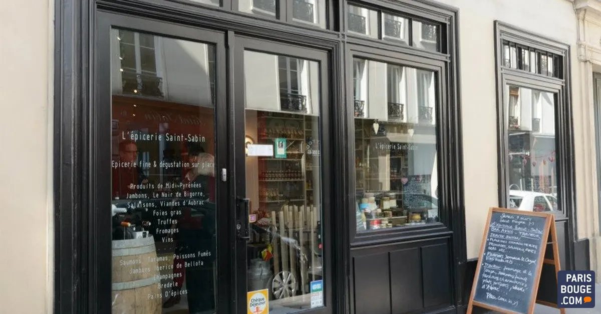 Perry Labobe L'épicerie Saint Sabin Bar Restaurant Shop Paris