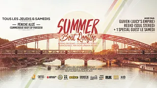afterwork reggae summer boat rooftop party