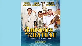 trois hommes dans un bateau sans parler du chien....