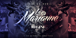LA MARIANNE CHEZ REGINE  HIP HOP VS FRENCH TOUCH TOUS LES LUNDIS