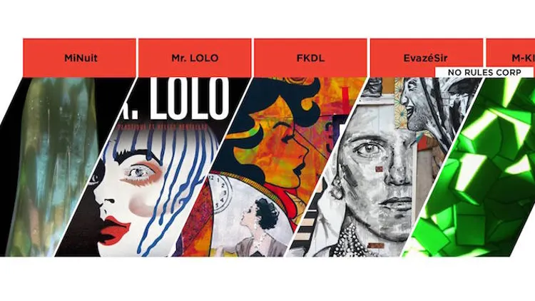 Exposition collective : Rencontres et contrastes