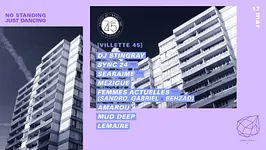 Concrete X Villette 45: Dj Stingray, Sync 24, Searaime, Mézigue