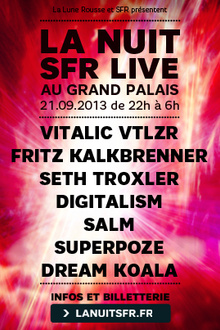 La nuit SFR live