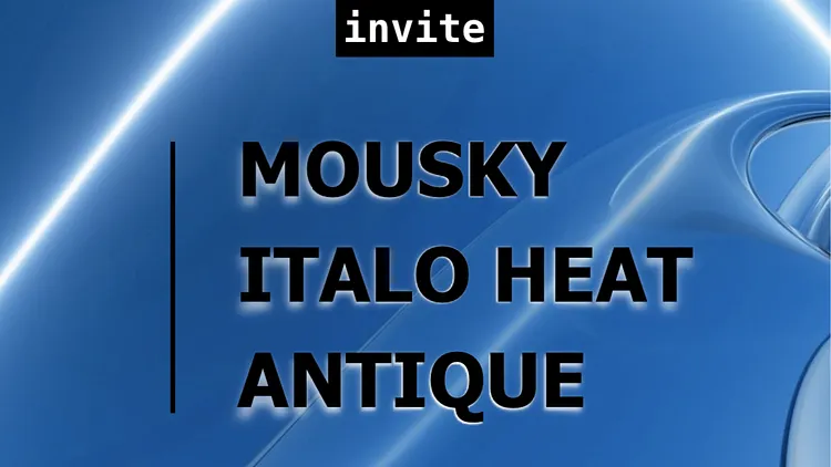 B2V INVITE MOUSKY, ITALO HEAT & ANTIQUE AU KLUB