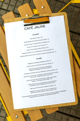 Café Jaune Restaurant Saint-Ouen