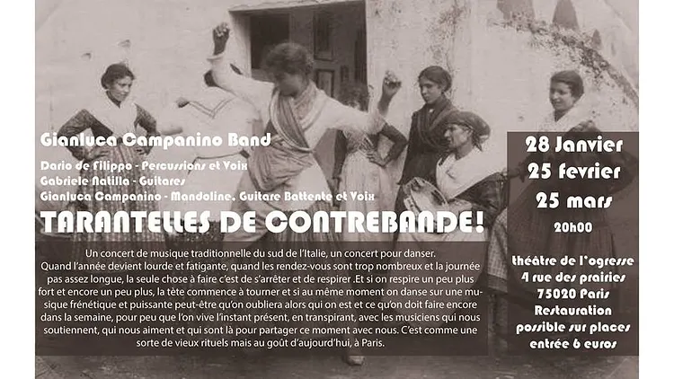 Tarantelles de contrabbande