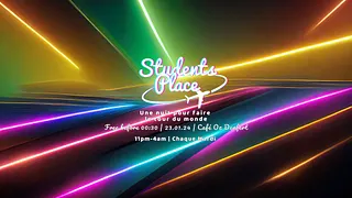 STUDENTS PLACE PARTY 🔥