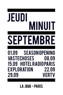 JEUDI MINUIT INVITE VERTV