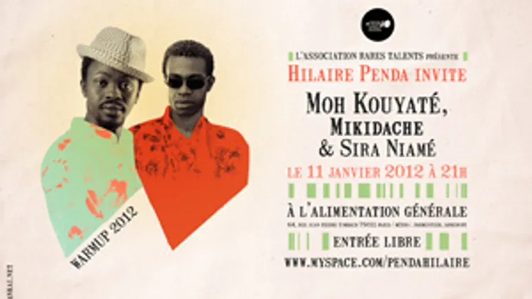 HILAIRE PENDA WARM UP SHOW  invite MOH KOUYATE