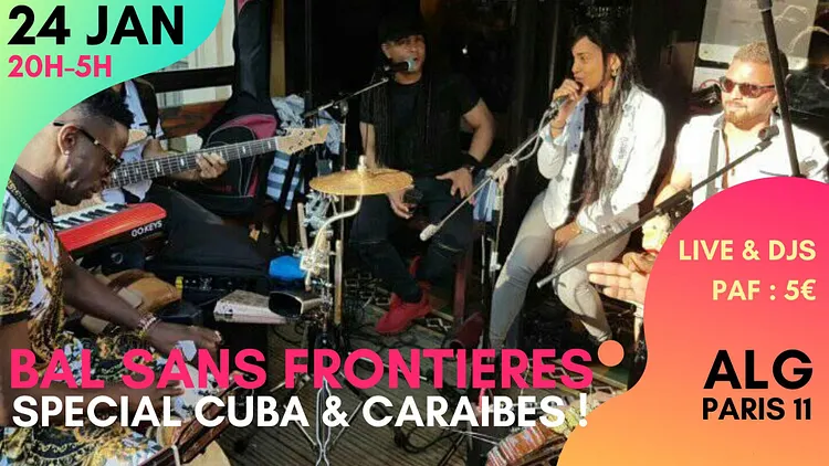 Bal Sans Frontières spécial Cuba & Caraïbes !